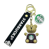 Starbucks Bear 3D Keychain