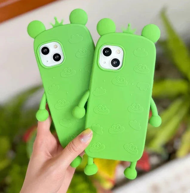 Lovely Frog Phone Case for iphone 11/11pro/11pro max/12/12mini/12pro/12pro max/13/13pro/13pro max/14/14plus/14pro/14pro max PN6209 - Bear Hugs