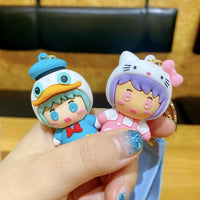 Kawaii Cartoon Cosplay 3D Keychain