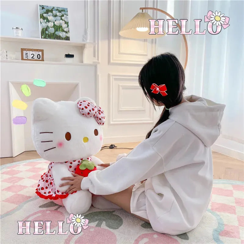 Sanrio Strawberry Hello Kitty Plushie