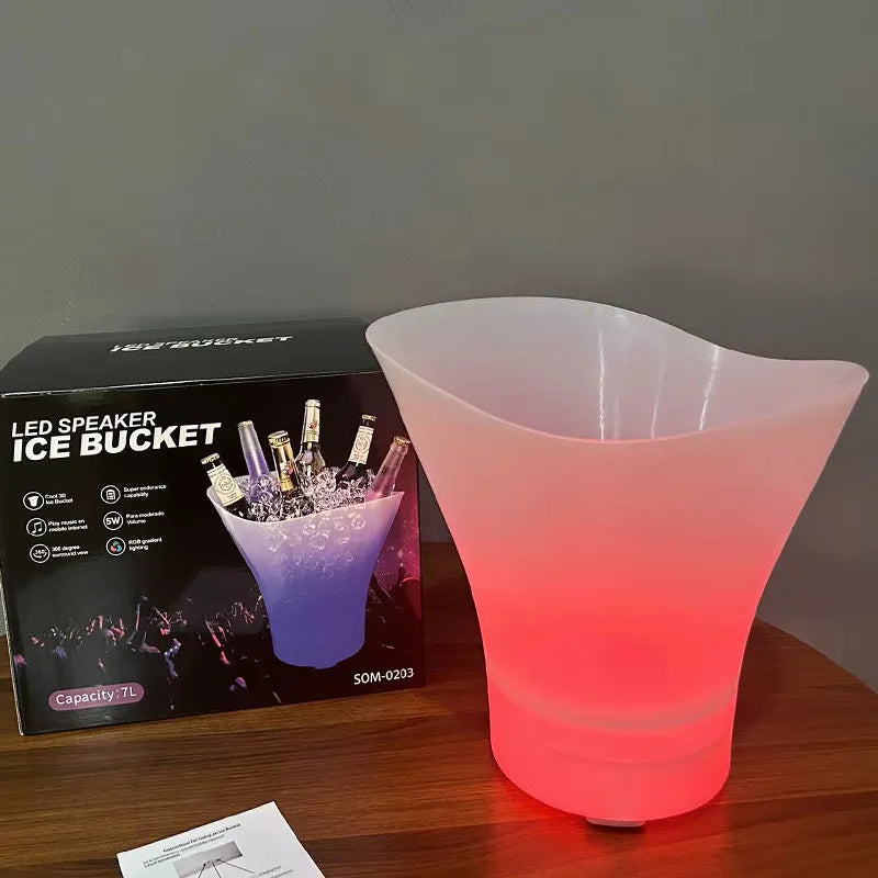 Real Ice Bucket Glowing Speaker