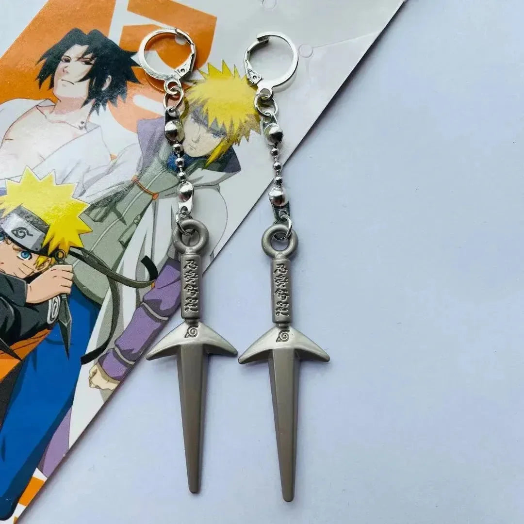 Kunai Clash Naruto Sword Earrings
