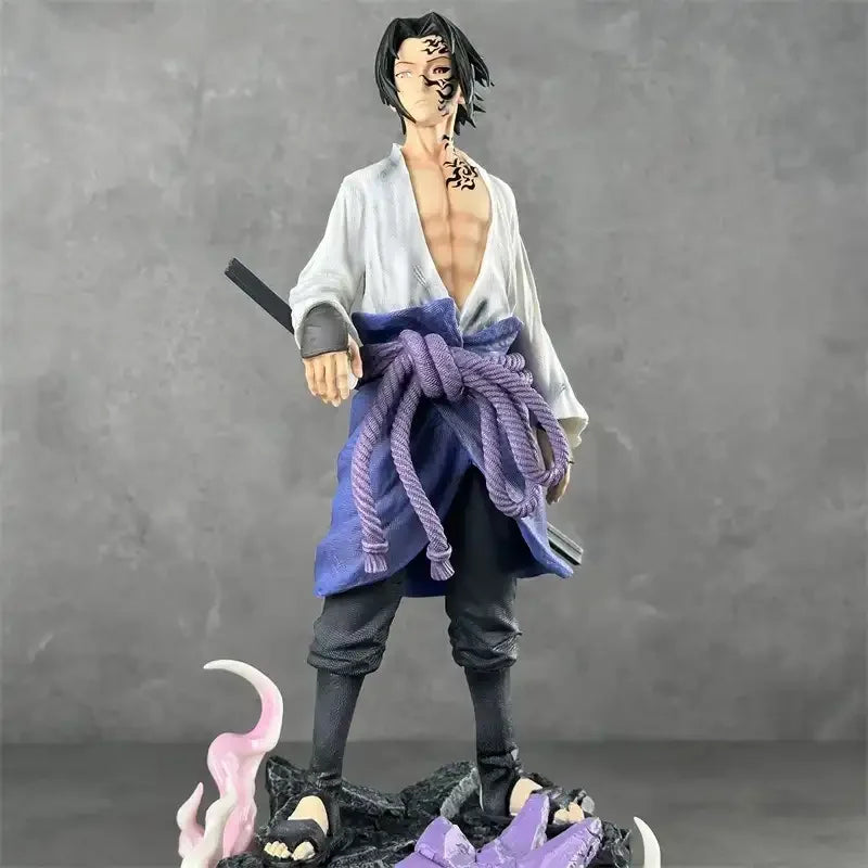 Figurines de luxe Naruto et Sasuke (42 cm) 