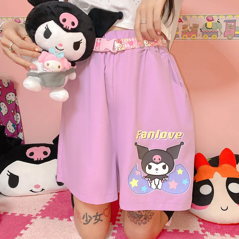 Lovely Anime Short Pants PN3752 - Bear Hugs