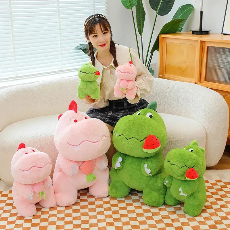 Fruit Eating Dinosaur Plushies