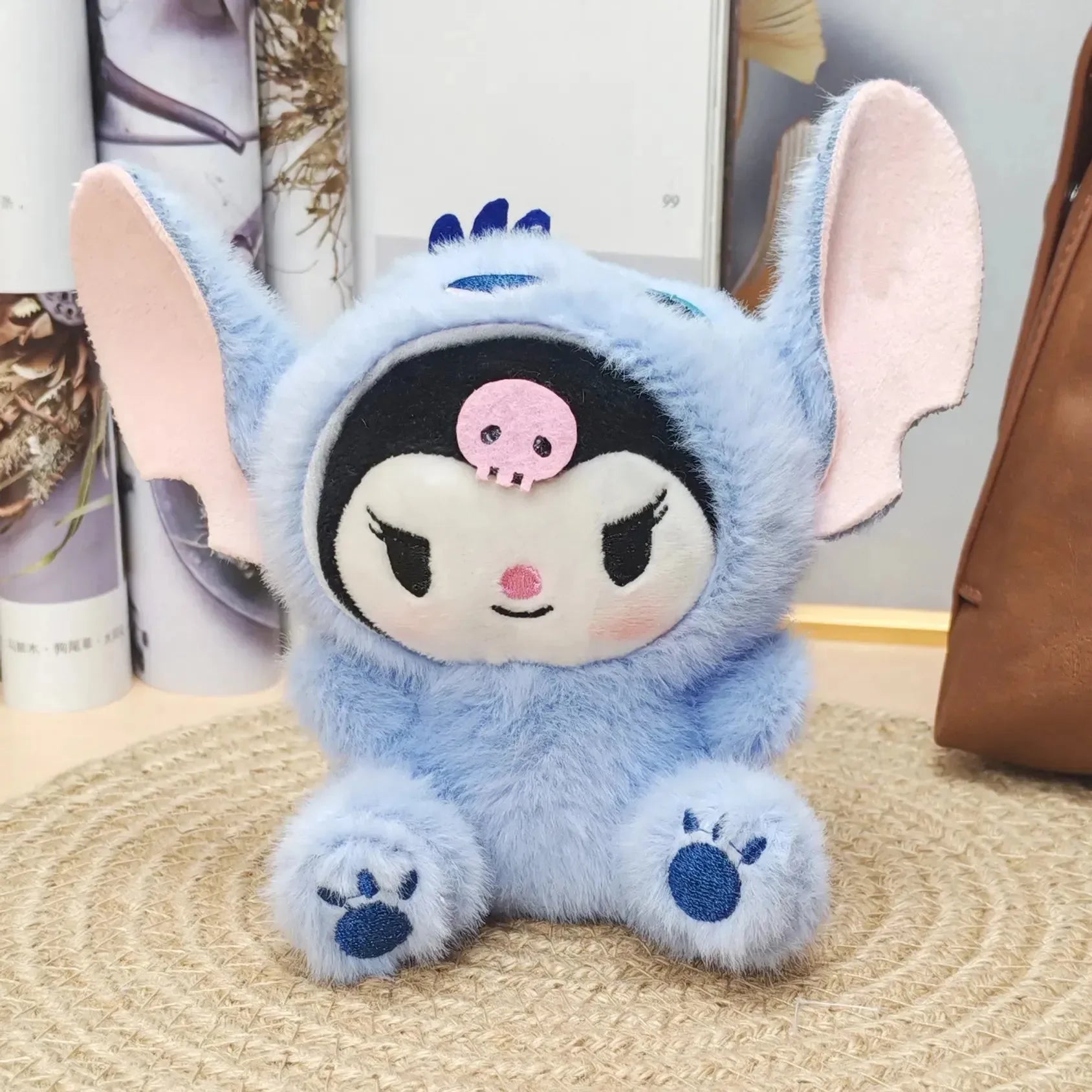 Stitch-Suited Sanliou Plush Keychain