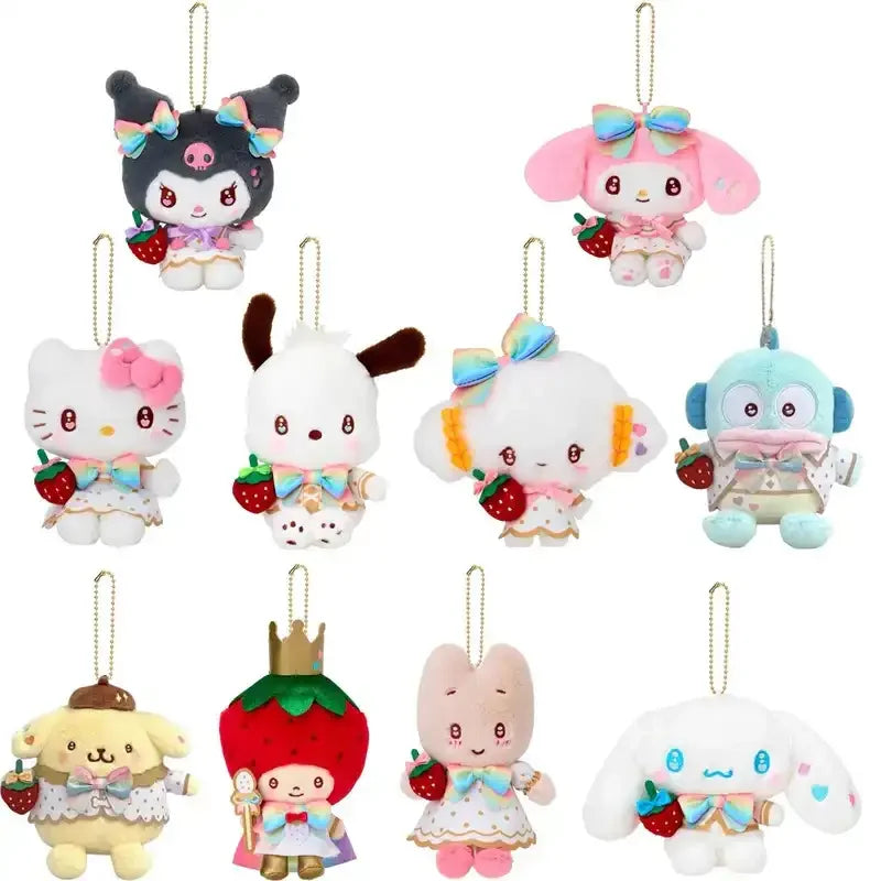 Sanliou Berry Bunch Plush Keychain