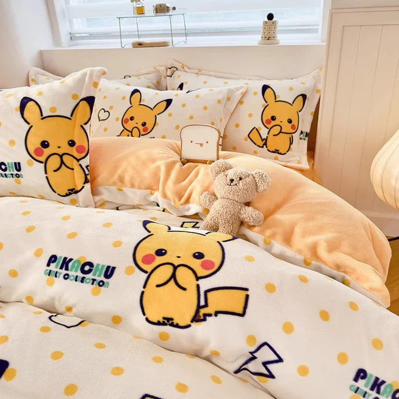 Kawaii Cartoon Bedding Set PN6255 - Bear Hugs