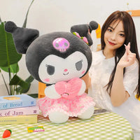 Kuromi My Melody Gift of Heart Plushies