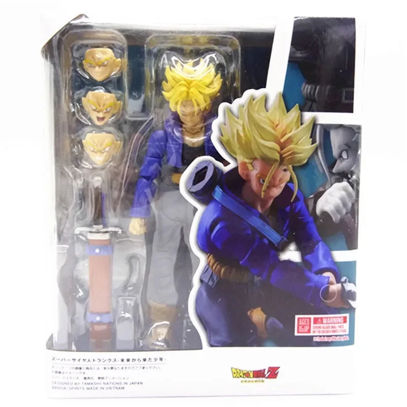 DBZ Saiyan Saga Action Figurines (15 cm)