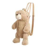 Cute Bear Plush Backpack (35 cm)