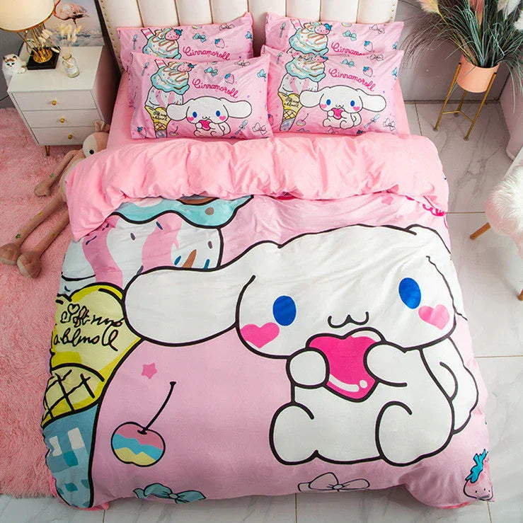 Anime Dog Bedding Set PN3377 - Bear Hugs
