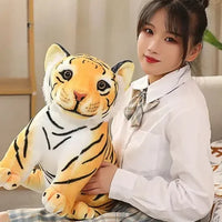 Stripy Snuggler Realistic Tiger Cub Plushie (20 cm)