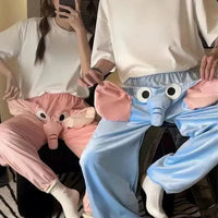 Funny Elephant Trunk Novelty Pajama Pants