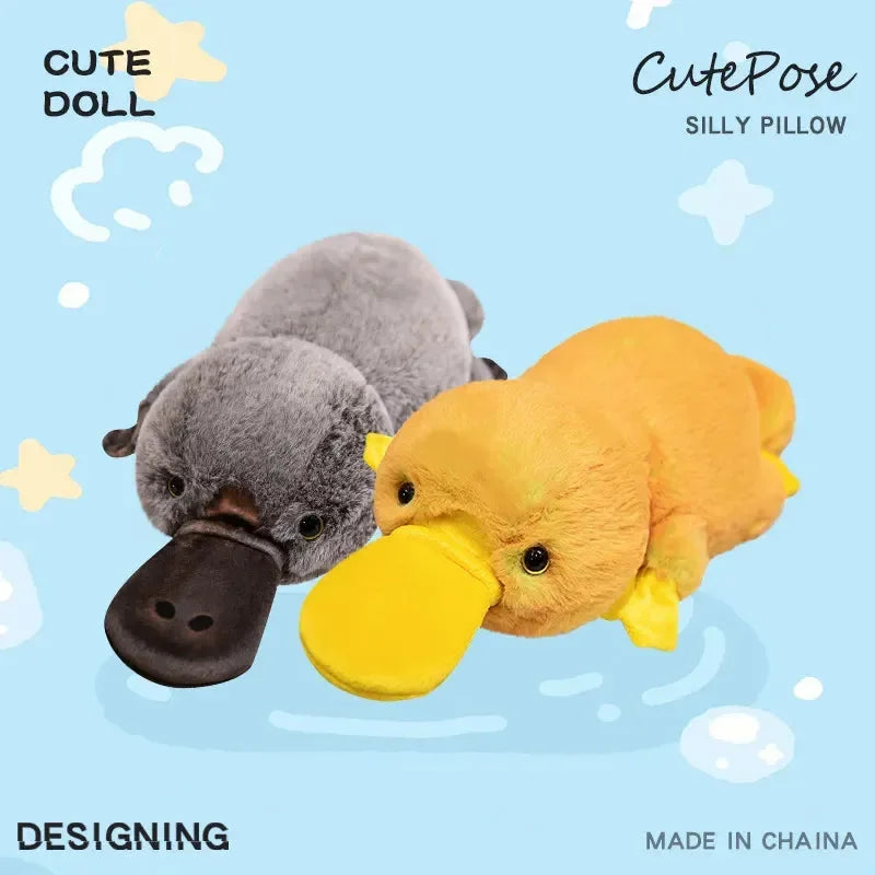 Peluche Platypus déroutante (45 cm) 