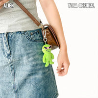 Cool Gaze Alien Plush Keychain