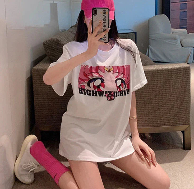 Fashion Reflective Sailormoon T-shirt PN3131 - Bear Hugs