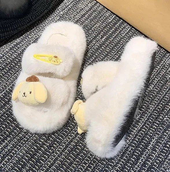 Soft Cartoon Slippers PN6212 - Bear Hugs