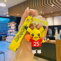 Sporty Pikachu 3D Keychain