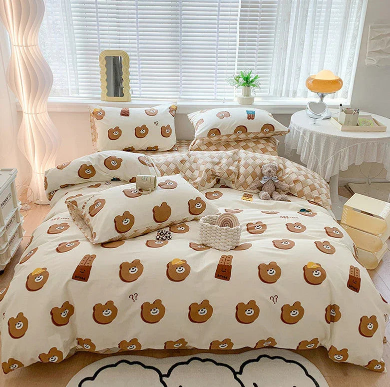 Cute Bear Bedding Set PN5112 - Bear Hugs