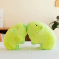 Banana Hiding Capybara Plush