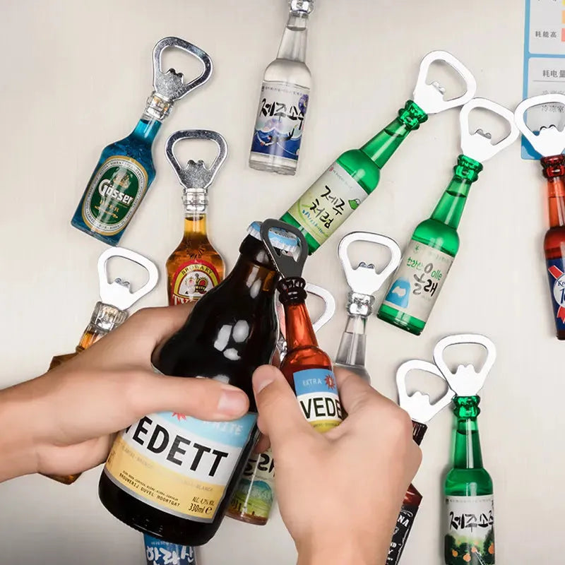 Bottle Opener Fridge Magnets