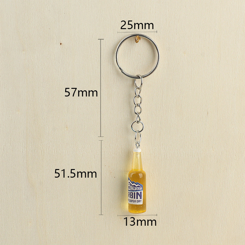 Brew Buddy Beer Bottle Keychain