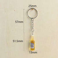 Brew Buddy Beer Bottle Keychain