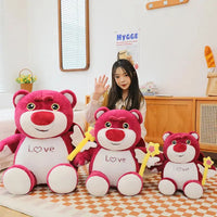 Strawberry Love Bear Plushie