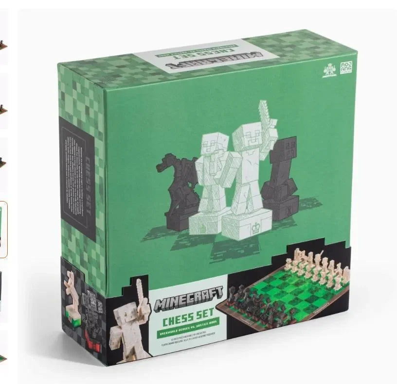 Minecraft Chess Board Set