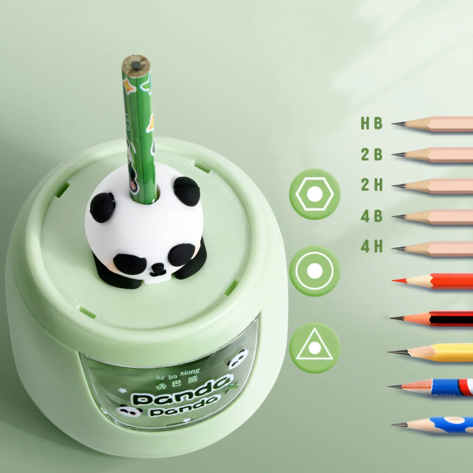 Cute Panda Battery Operated Sharpener