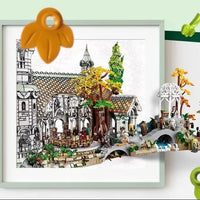 LOTR Rivendell Castle Building Block Set