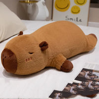 Riverine Rest Capybara Plush Pillow