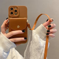 Fashionable Puppy Wallet Phone Case (For iPhones)