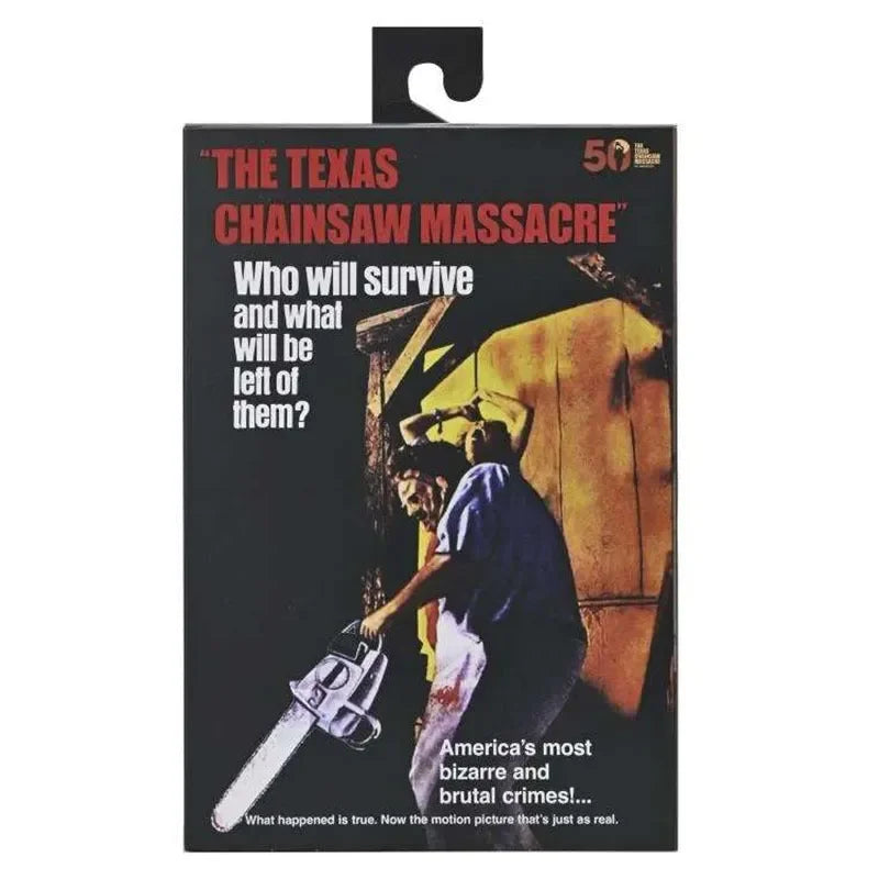 Figurine NEKA Leatherface édition 50e anniversaire (18 cm) 