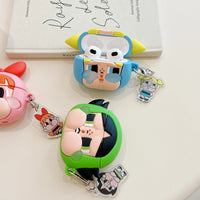 Crybaby Powerpuff Girls & Labubu AirPods Case