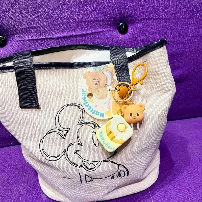 Butterbear Charger Dock Keychain