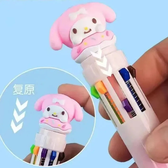 Sanrio 10-in-1 Kawaii Ball Pen