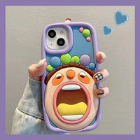 Big Mouth Boy Funny Case (For iPhones)