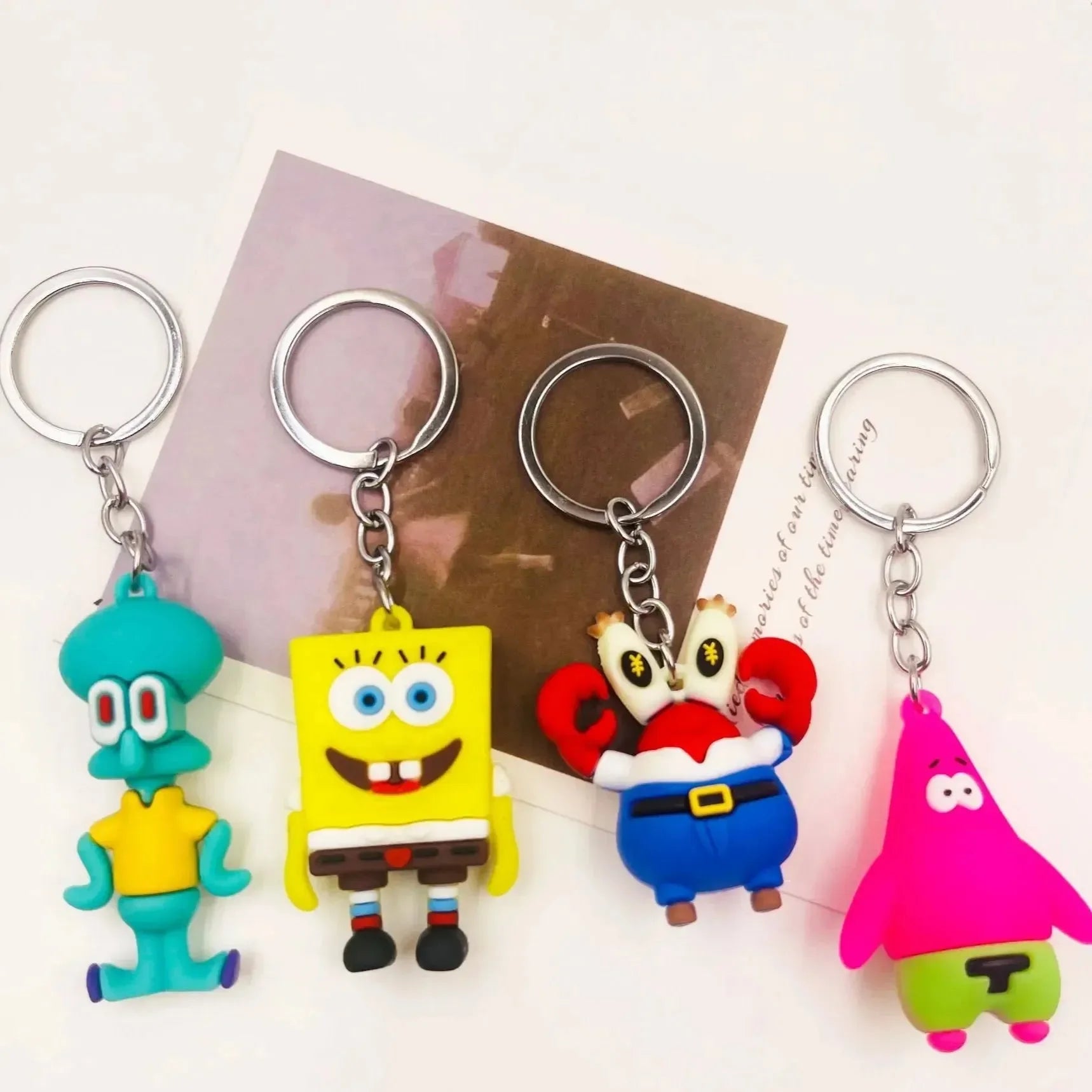 Mini SpongeBob Keychain Crew
