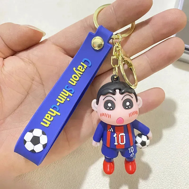 Shin-chan World Cup Wonders Keychain