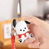 Pochacco Playful Flame Lighter Keychain
