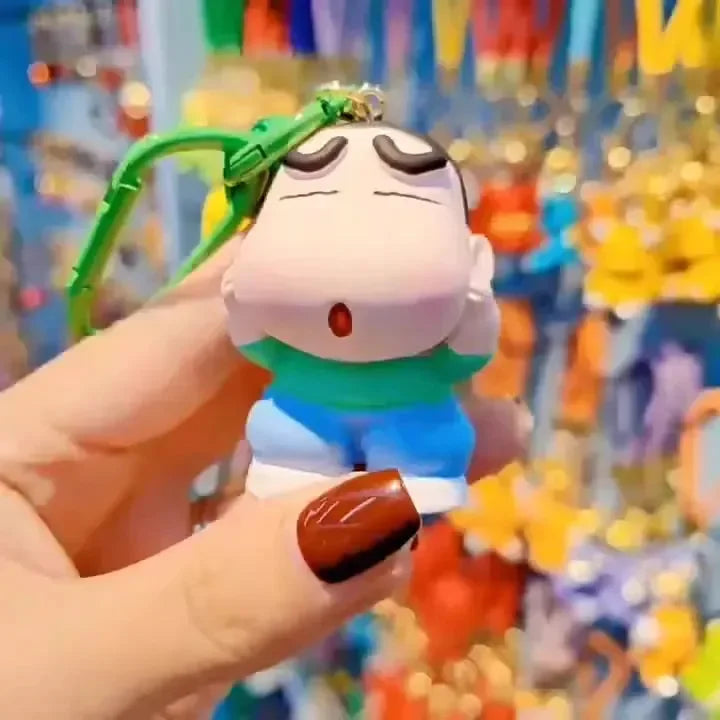 O-Mazing Squat Shinchan Keychain