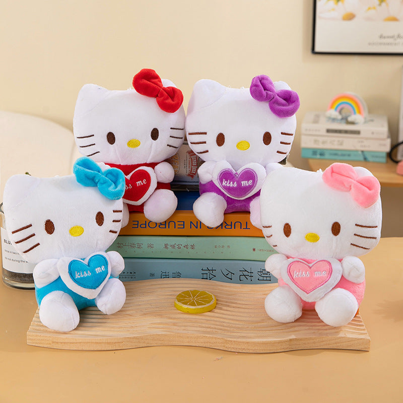 Hello Kitty Kiss Me Heart Plush Toy (22 cm)