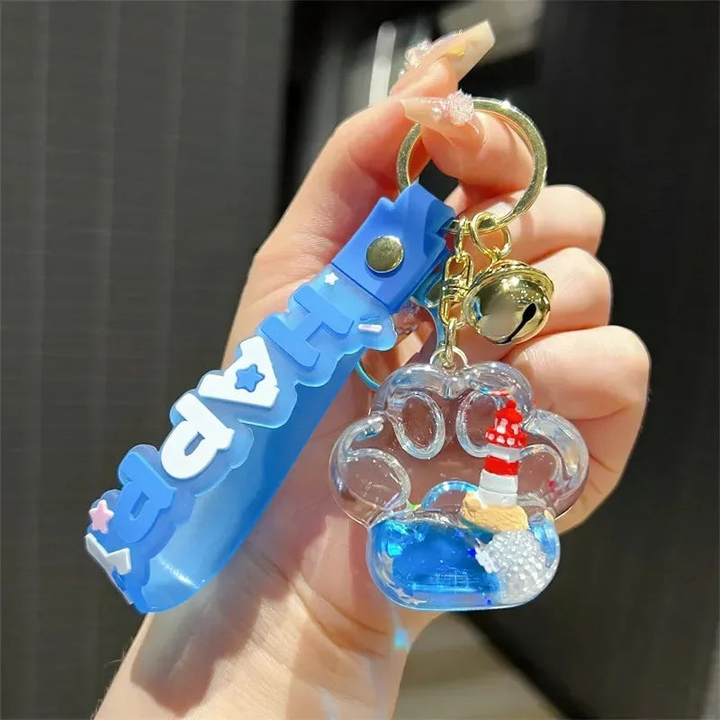 Sparkle & Shine Wonders Glitter Keychain