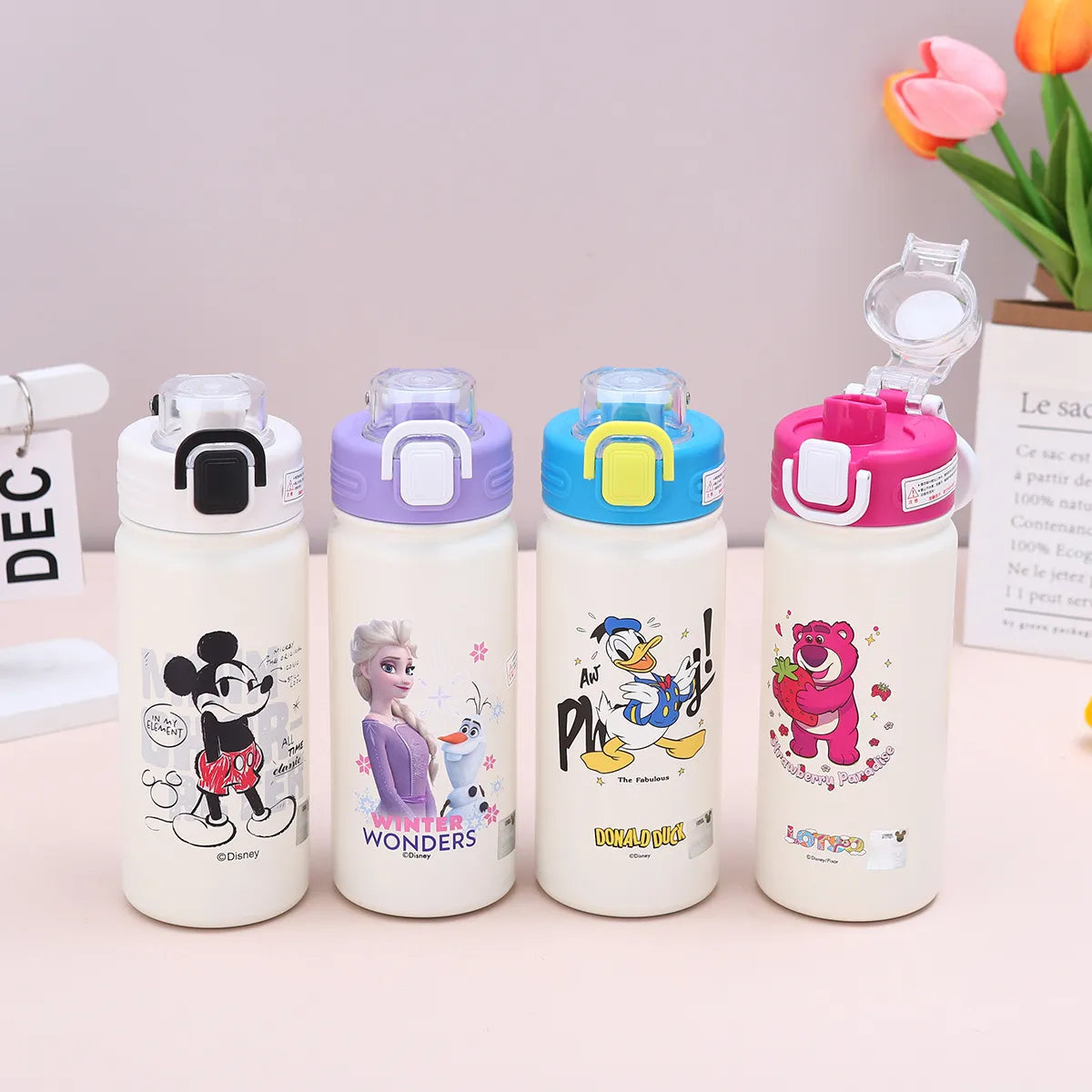 Disney Magical Character Water Bottles (500 ml)