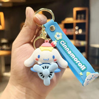 Sanrio Aeroplane 3D Keychain