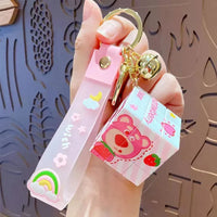 Pocket Rubik's Cube Fidget Keychain