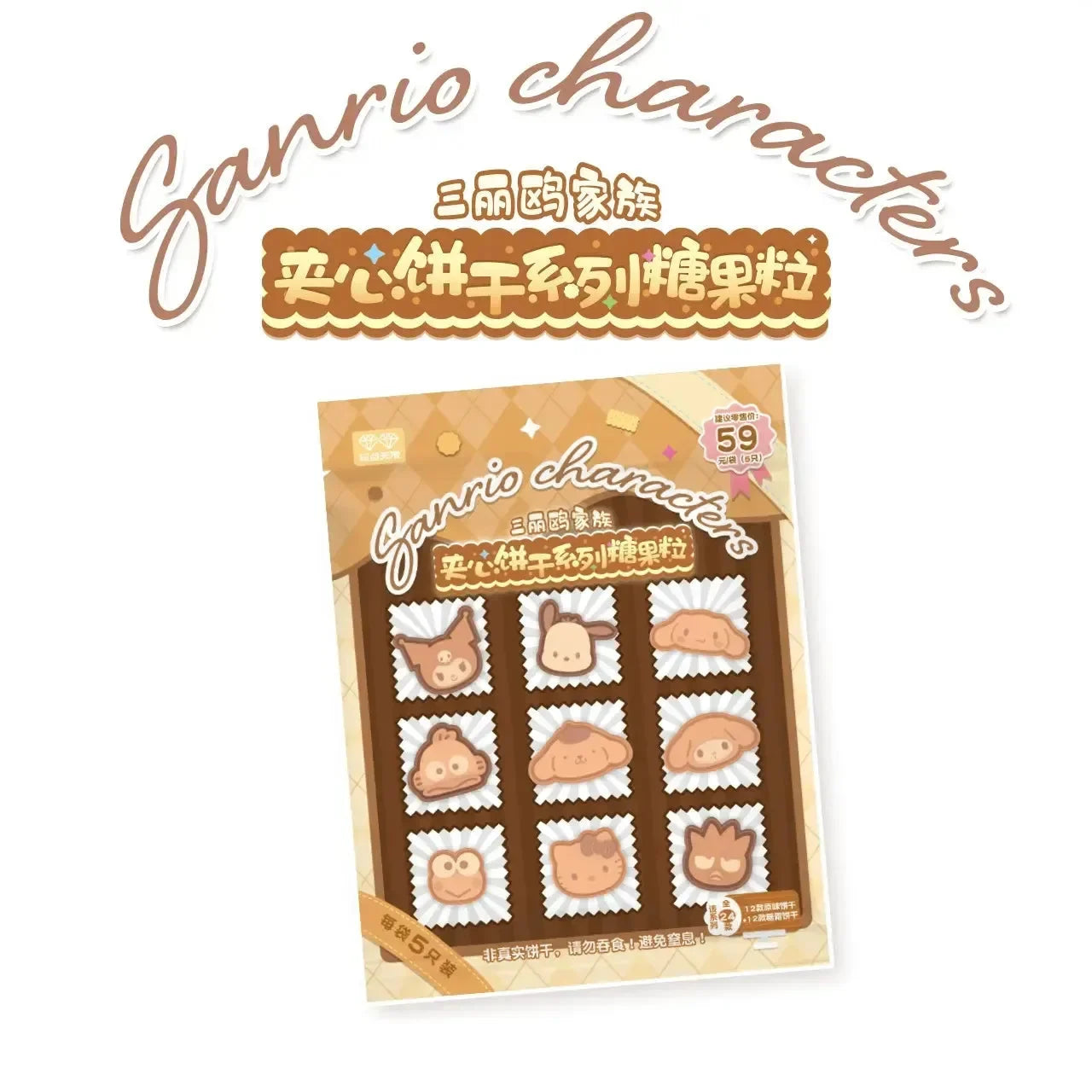 Sanrio Characters Sanwitch Cookies Series Candy Beans (5 pcs in bag) - Bear Hugs