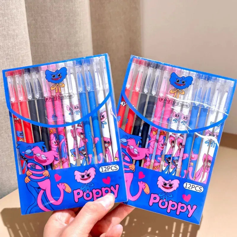 Poppy's Playtime Erasable Gel Pens (Set of 12)